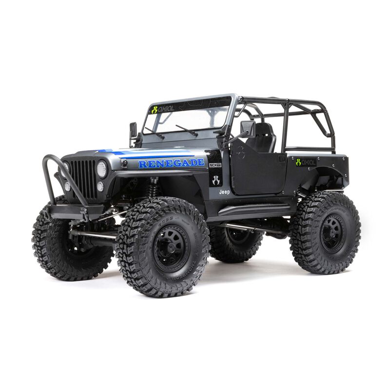 Axial 1/10 SCX10 III Jeep CJ-7 4WD Brushed RTR Grey